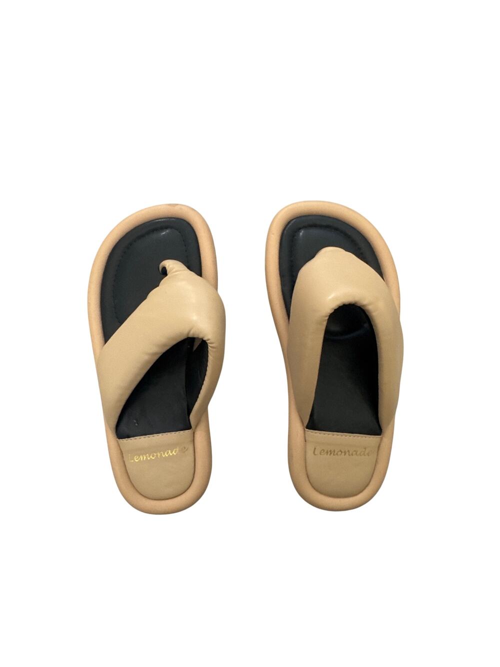 Lemonade Woman’s Cute Style Beige Sandals - Size; 7 (38)